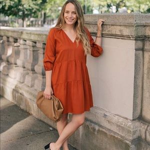 NWT Grace Atwood Amazon The Drop Swing Dress